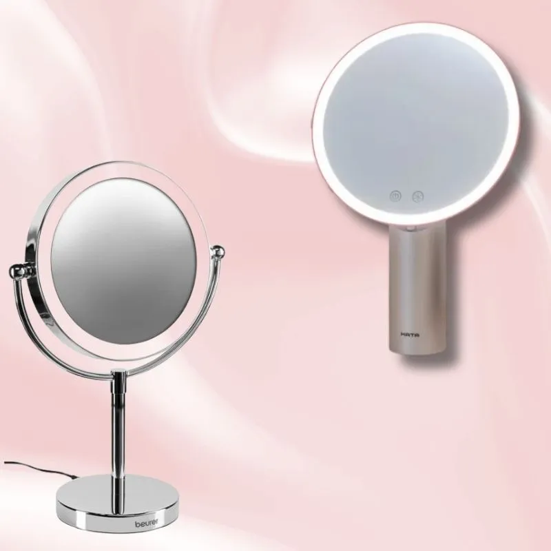 So sánh gương led trang điểm KATA với gương LED trang điểm Đức