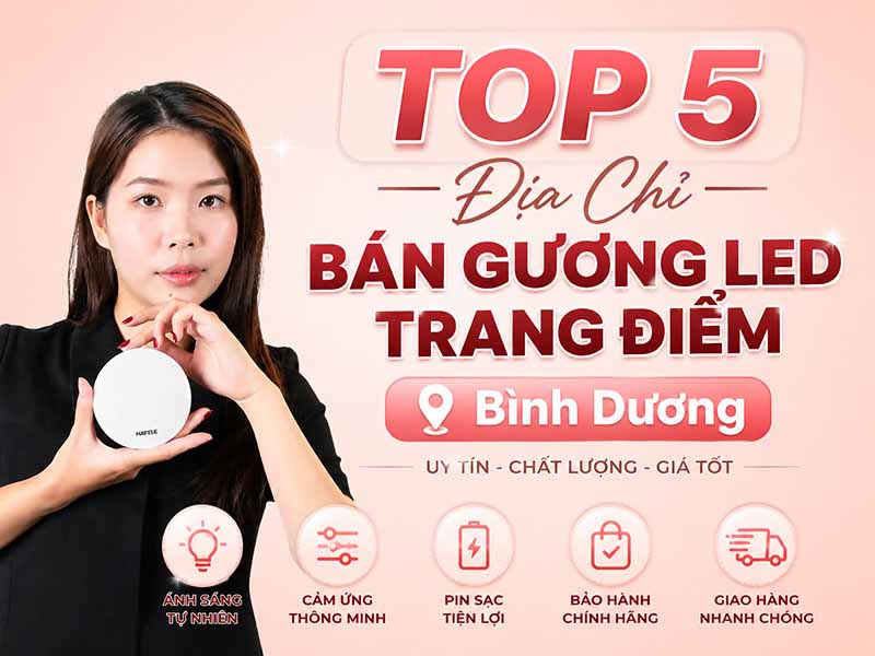 gương Led trang điểm Hải Phòng