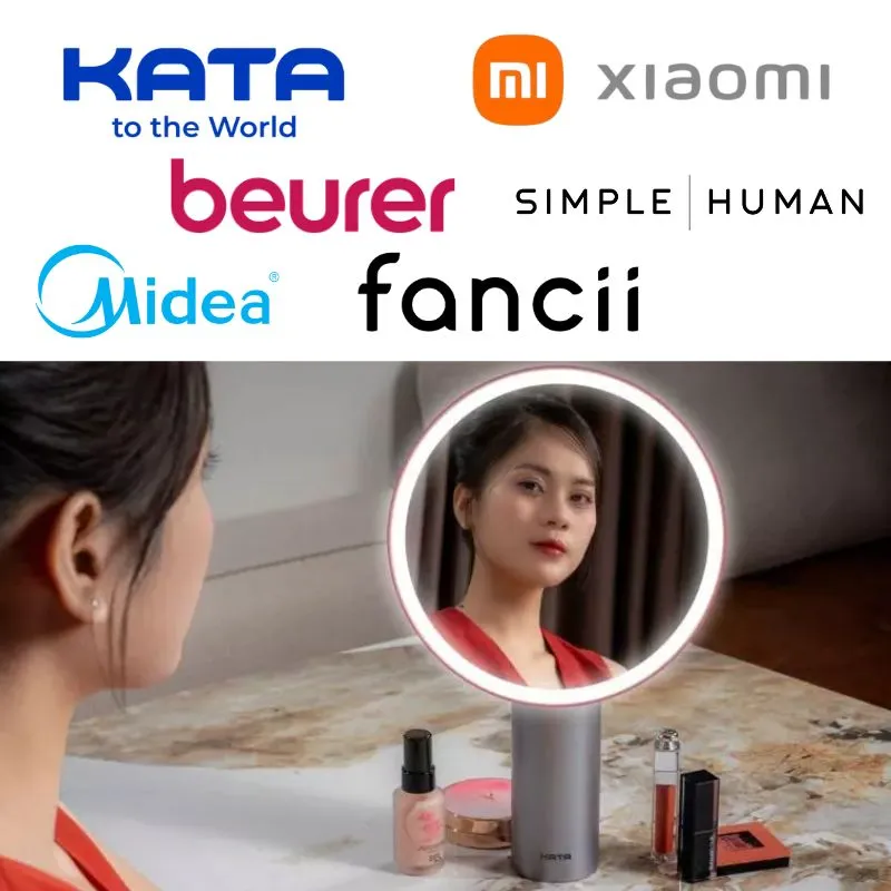 Top 7 thương hiệu gương LED trang điểm mini được ưa chuộng nhất năm 2025
