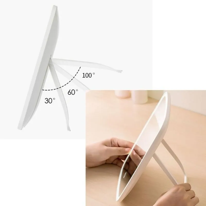 Thiết kế và chất liệu của gương trang điểm led Xiaomi