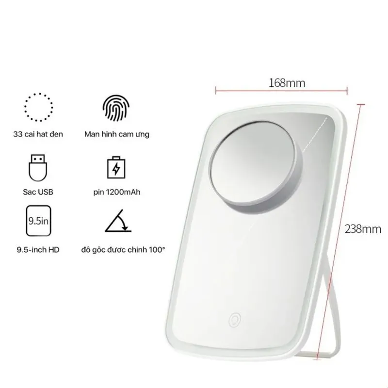 Tính năng nổi bật của gương led Xiaomi