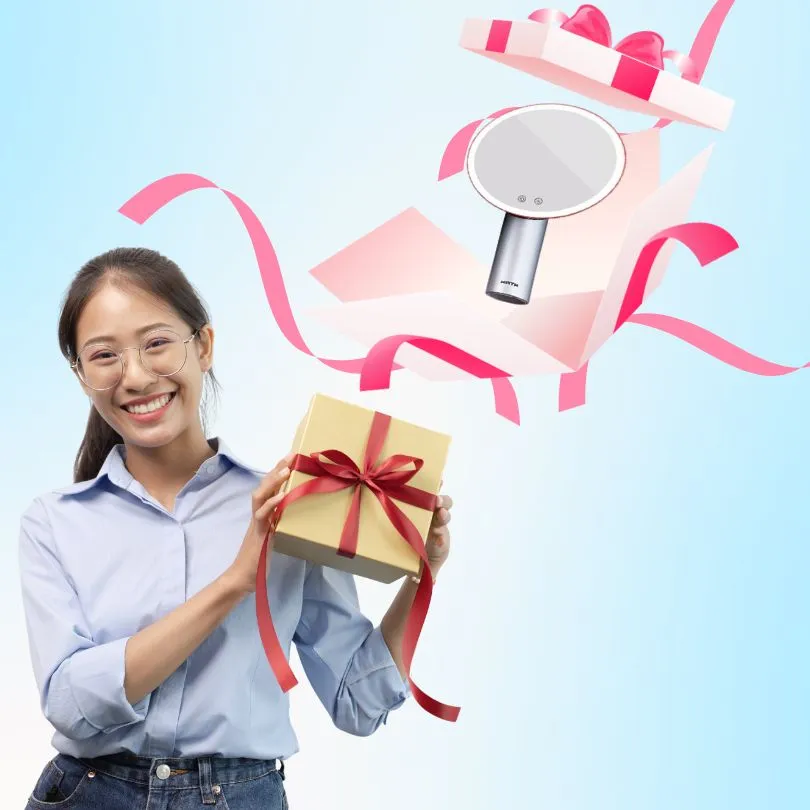 Gương trang điểm led nào phù hợp làm quà tặng sinh nhật bạn gái?