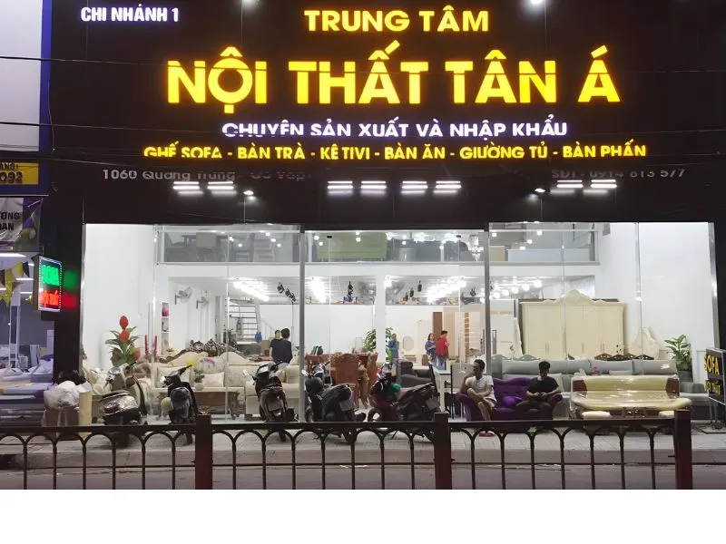 Cửa hàng nội thất Tân Á