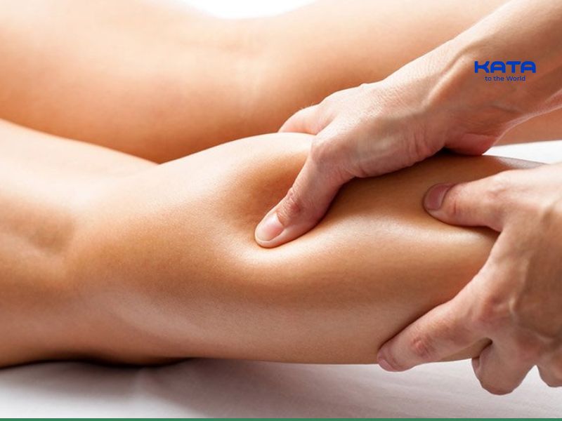 Khi bấm huyệt Phong Long nên tránh bấm vào vùng da bị tổn thương
