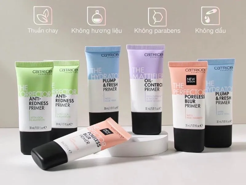 Kem lót cho da nhạy cảm Catrice Primer