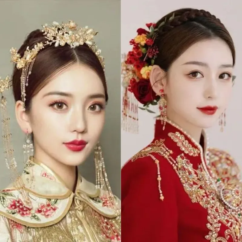 Makeup cô dâu tone Trung Quốc truyền thống