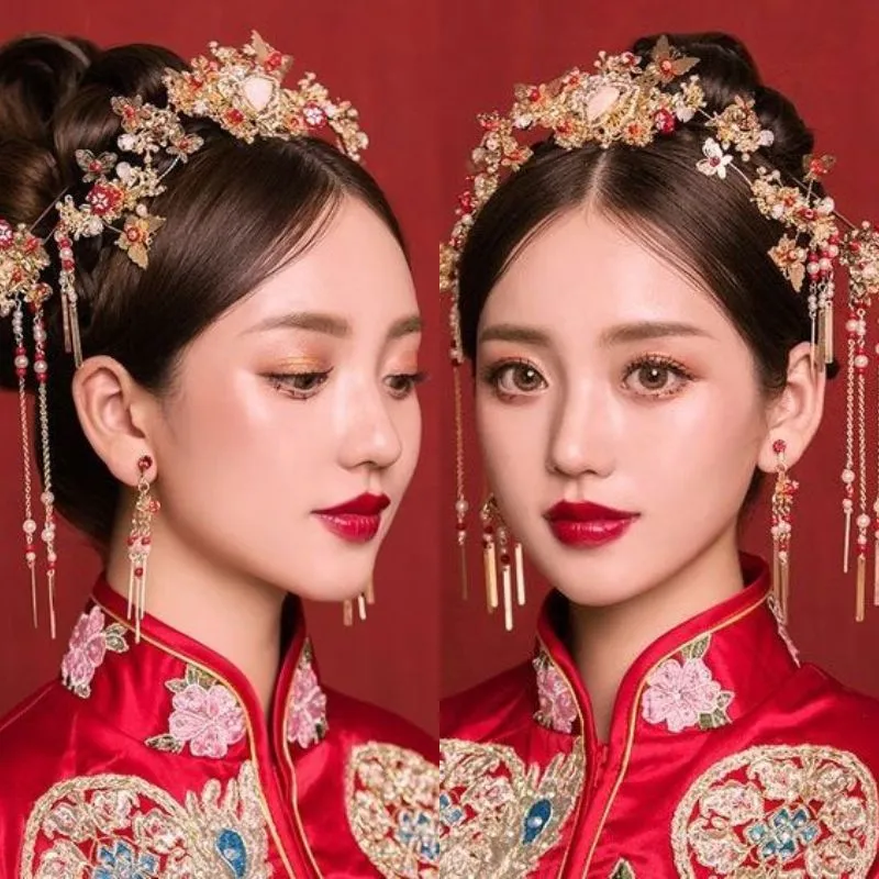 Xu hướng makeup cô dâu tone Trung Quốc đang được yêu thích 2025