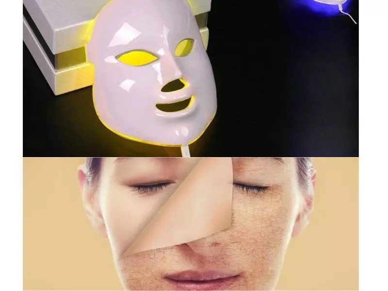Mặt nạ ánh sáng sinh học màu vàng