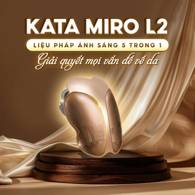 Mặt nạ ánh sáng sinh học KATA Miro L2Pro