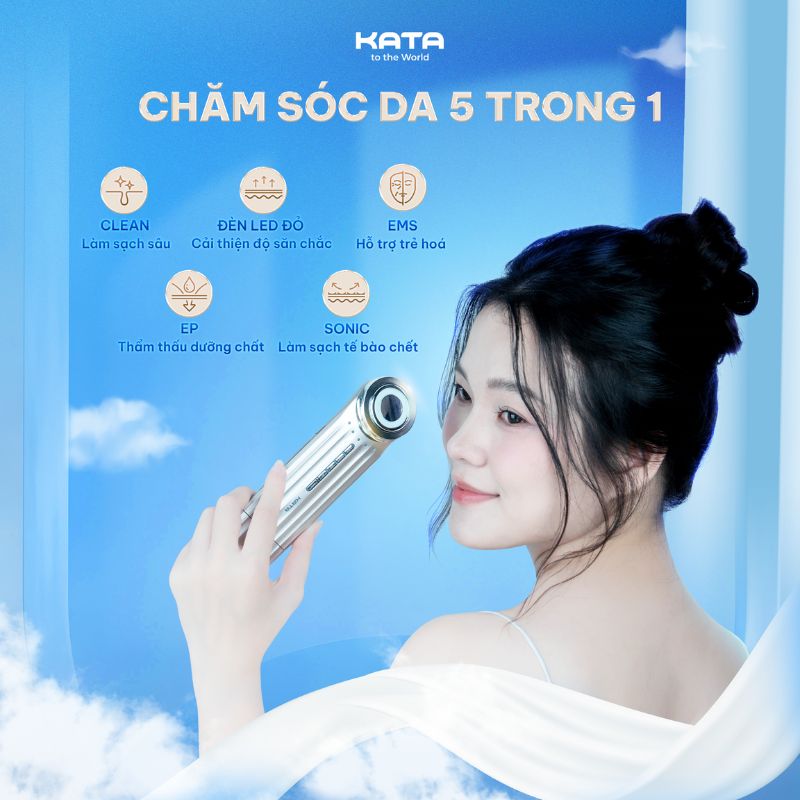 5 chức năng chăm sóc da (5 in 1)