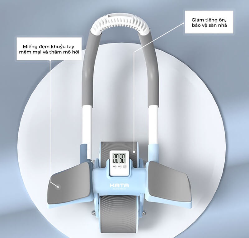 Máy lăn bụng KATA AW09 – Êm tay, giảm ồn, bảo vệ sàn hiệu quả