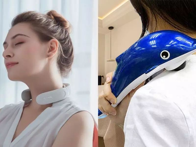 Máy massage cổ SKG hay máy massage thương đáng tiền hơn?