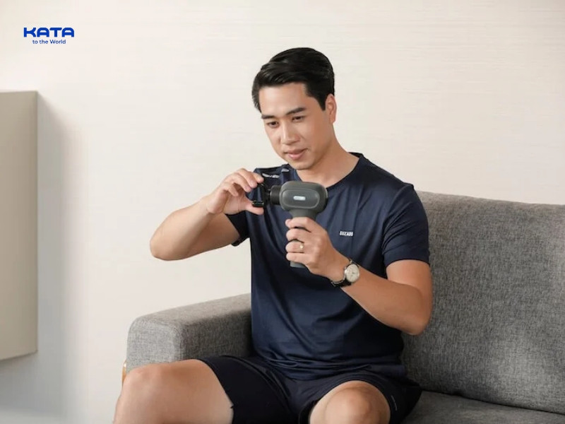 Máy massage cầm tay không trực tiếp đánh tan hay tiêu hủy mỡ bụng