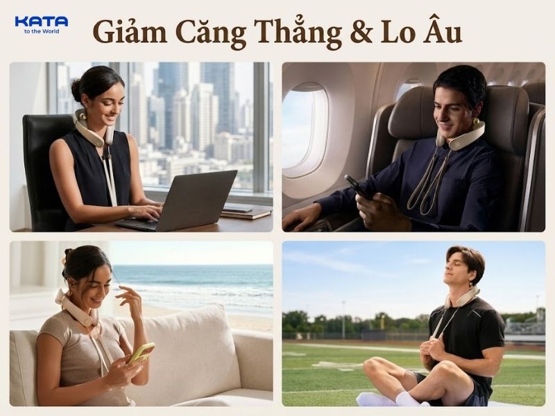 Máy massage cổ SKG PS700-2 sử dụng cho mọi đối tượng
