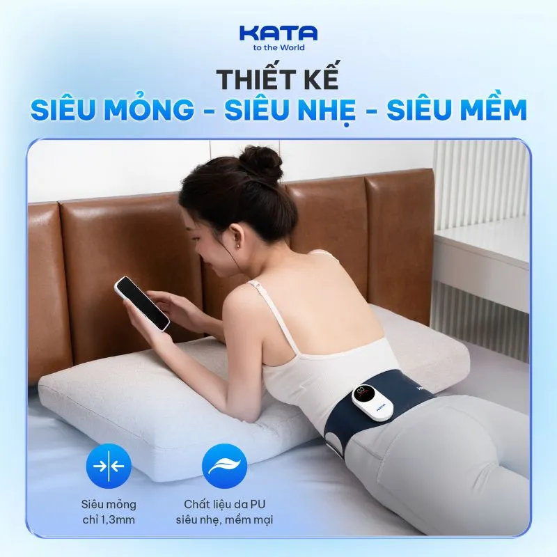 Đai đeo này có thiết kế siêu mỏng, chỉ 1,3mm