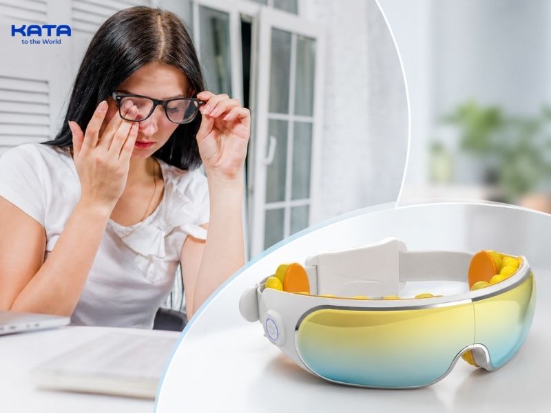 Máy massage mắt không giúp giảm cận thị, loạn thị, viễn thị