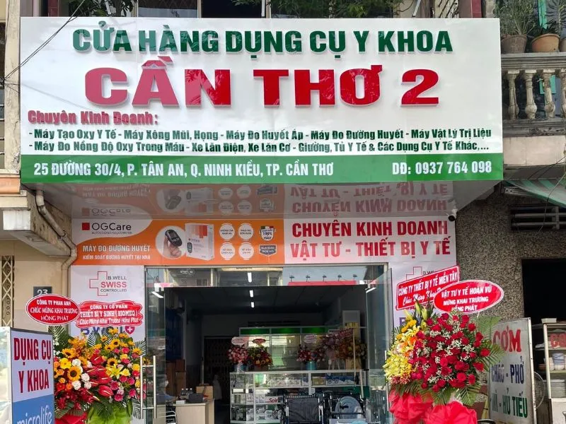 Cửa hàng dụng cụ Y Tế Cần Thơ