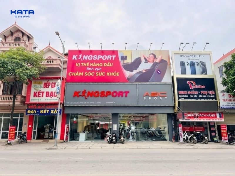 Cửa hàng KingSport đa dạng sản phẩm, giúp dễ dàng lựa chọn sản phẩm phù hợp