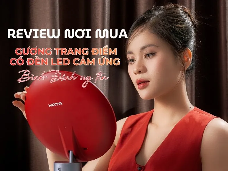 Lý do nên mua gương trang điểm có đèn led cảm ứng thay cho gương thường