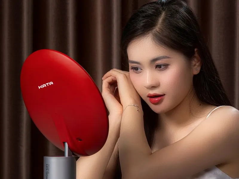 Nên chọn gương trang điểm có đèn led an toàn