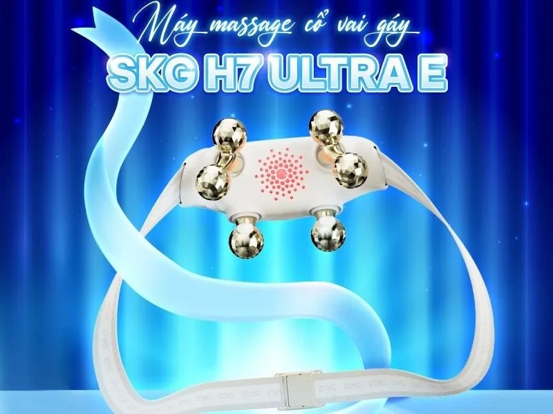 Máy massage cổ vai gáy SKG H7 Ultra E
