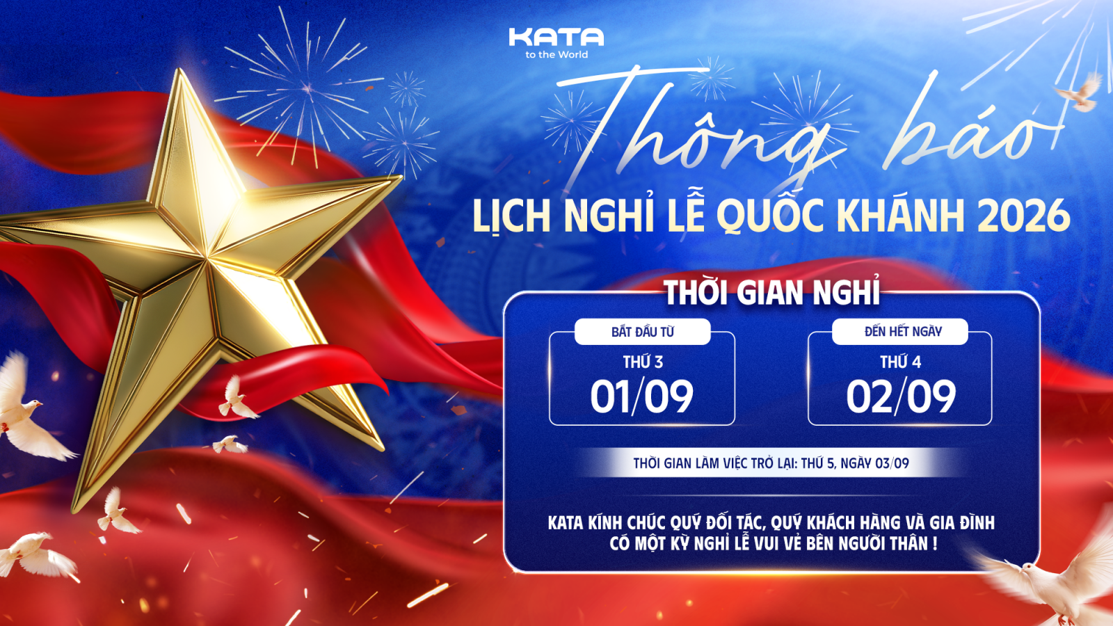 Nghỉ lễ 2/9