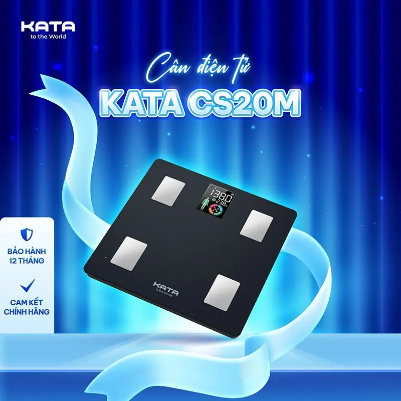 Phần thưởng là cân điện tử KATA CS20M chất lượng