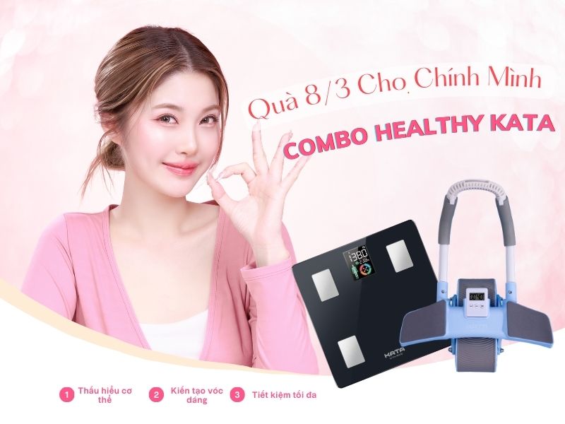 Combo Healthy KATA đang là set quà được phái đẹp săn đón nhiều nhất năm 2026