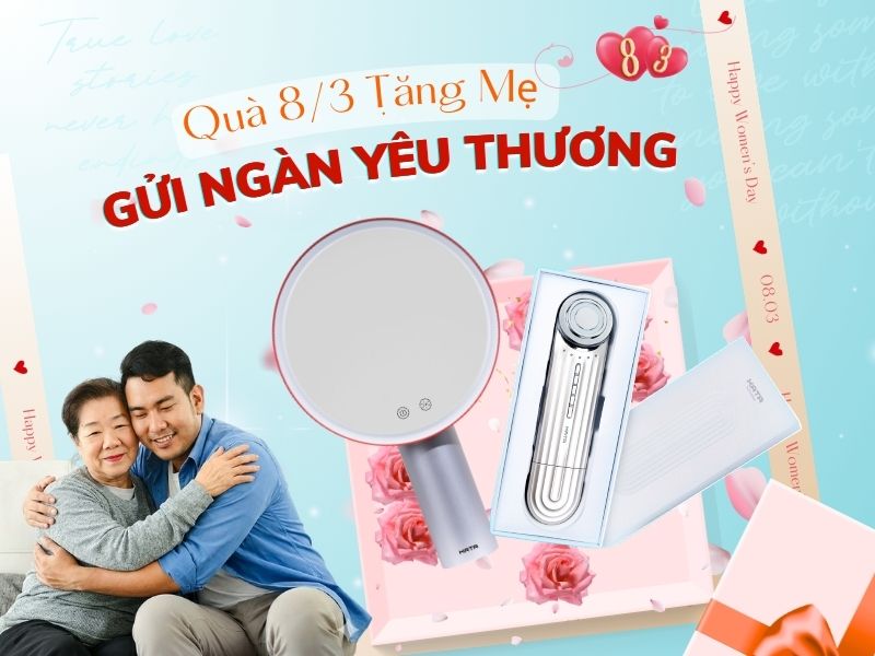 Combo quà 8/3 cho mẹ đáng đồng tiền bát gạo 