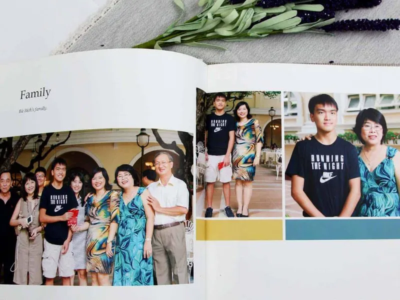 Quà lưu giữ kỷ niệm gia đình