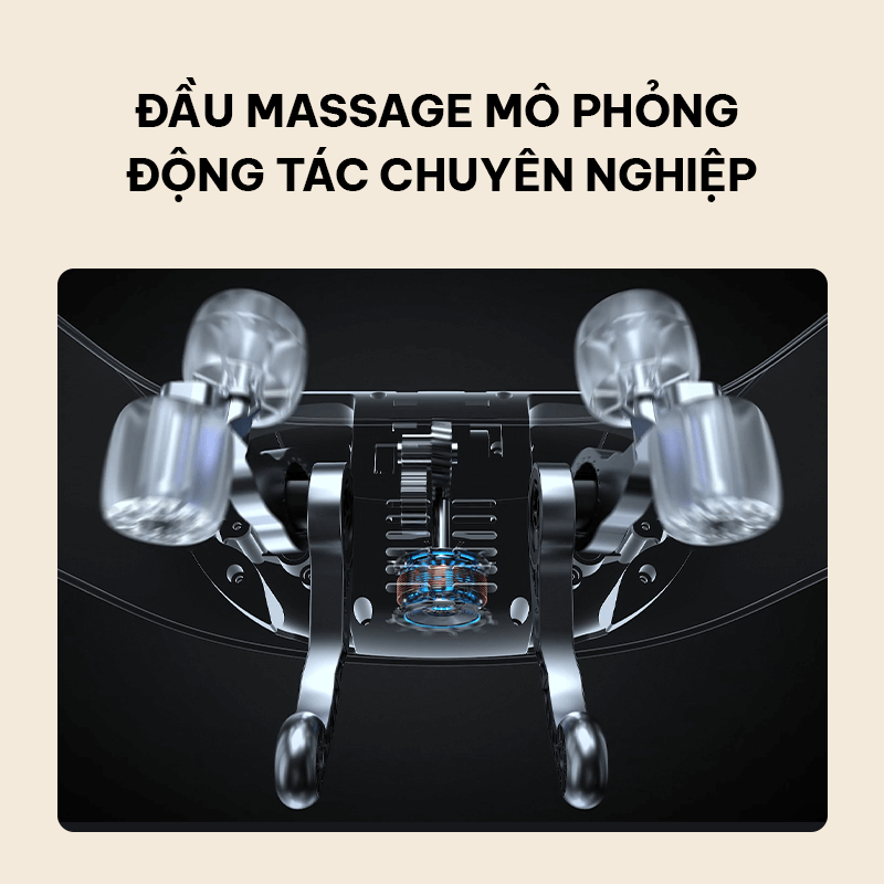03 chế độ massage mô phỏng kỹ thuật cầm bóp thực tế