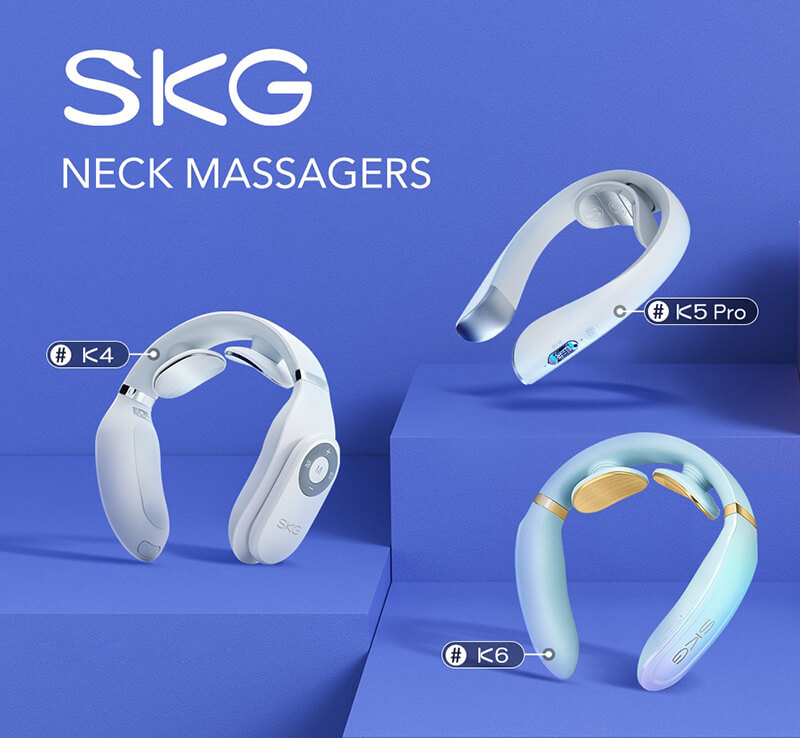 Phân phối chính hãng sản phẩm SKG tại Cửa hàng bán máy massage tại tphcm