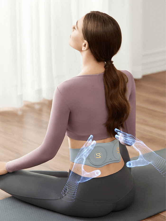 Đai massage lưng SKG W7 mô phỏng kỹ thuật massage của con người