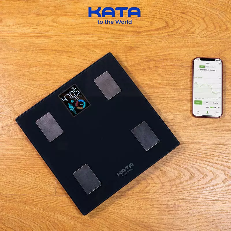 Cân điện tử KATA dễ dàng thiết kế, in ấn thông điệp và logo