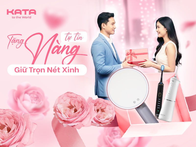 Set quà tặng 8/3 tinh tế giúp chàng ghi điểm tuyệt đối với nàng