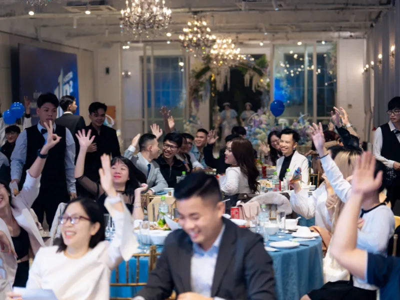 Những khoảnh khắc vui vẻ tại sự kiện