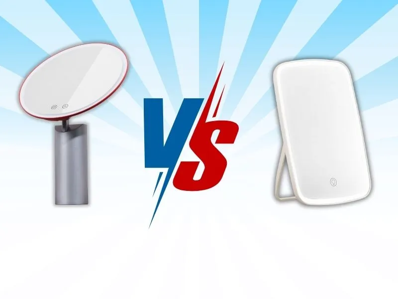 So Sánh Gương Trang Điểm KATA Và Xiaomi