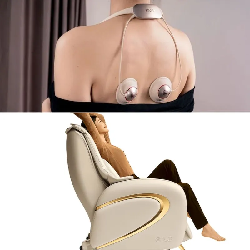 Nên mua máy massage cổ vai gáy với ghế massage toàn thân?