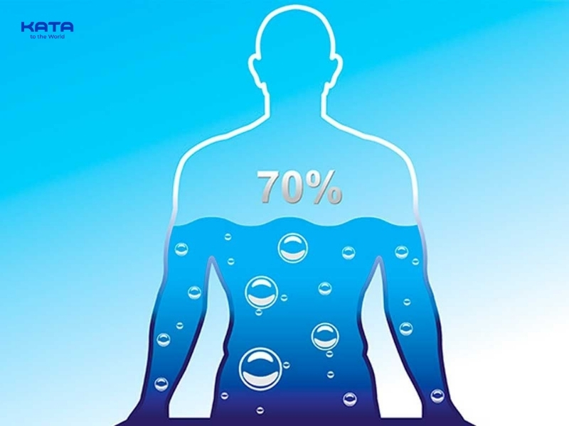 Lượng nước trong cơ thể là 70% cũng khiến chỉ số giữa các lần đo chênh lệch