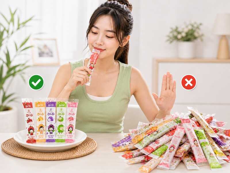 Quy tắc vàng là không nên ăn quá 5 cái mỗi ngày