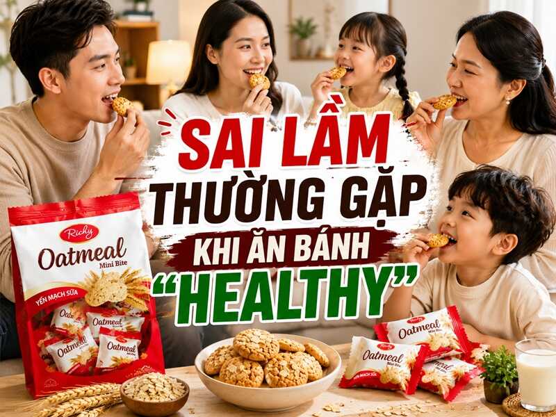 Những sai lầm thường gặp khi ăn bánh “healthy”