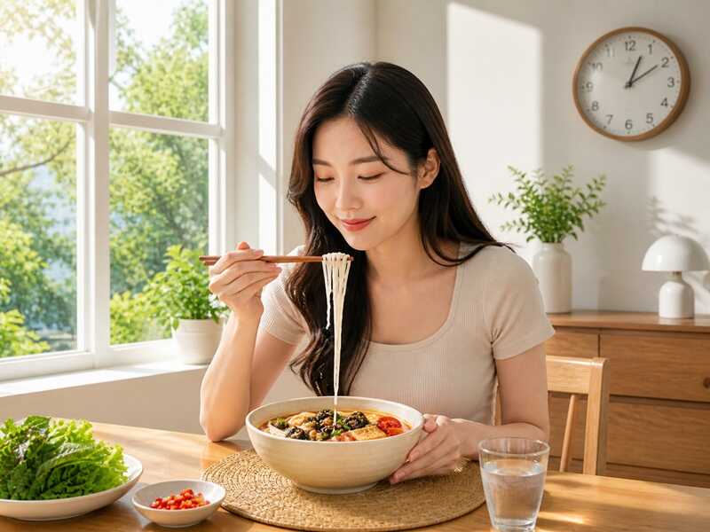 Bạn nên ưu tiên Ăn vào buổi trưa hoặc đầu buổi tối