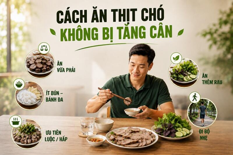 Ăn điều độ và kiểm soát món đi kèm giúp giảm đáng kể lượng calo nạp vào