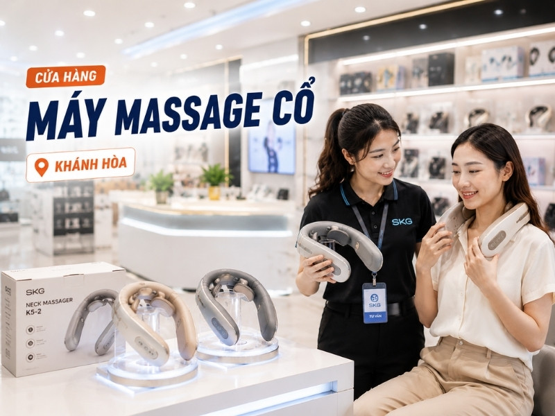 4 Cửa hàng máy massage cổ ở Khánh Hòa được yêu thích nhất