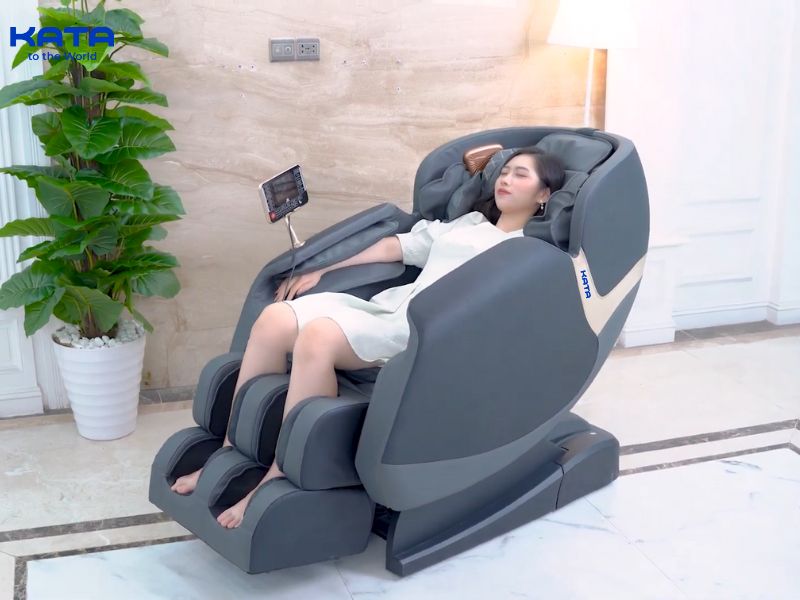 Ghế massage phù hợp cho nhu cầu thư giãn toàn thân tại nhà