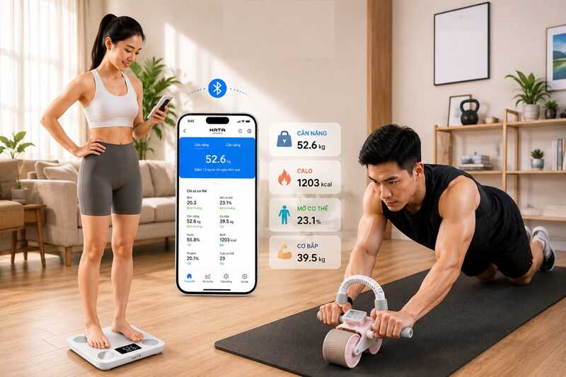 Hãy kết hợp tập thể dục và theo dõi cân nặng để giữ gìn vóc dáng