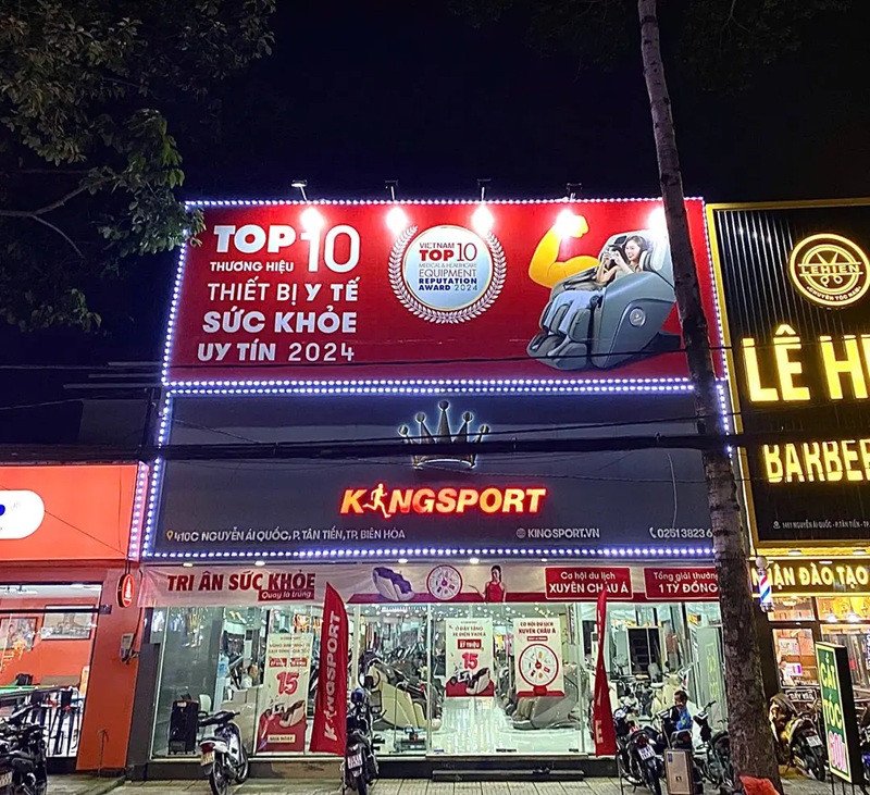 Showroom KingSport Biên Hòa