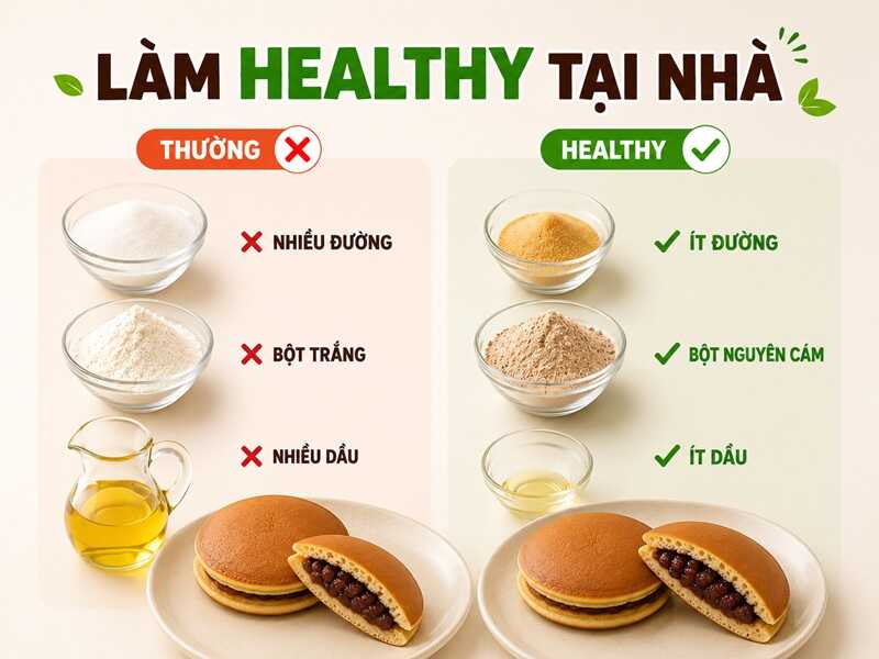 việc tự làm tại nhà sẽ giúp bạn kiểm soát tốt hơn nguyên liệu và cách chế biến
