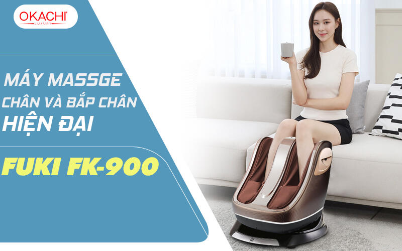Máy mát xa bàn chân cao cấp 3D OKACHI JP- 810