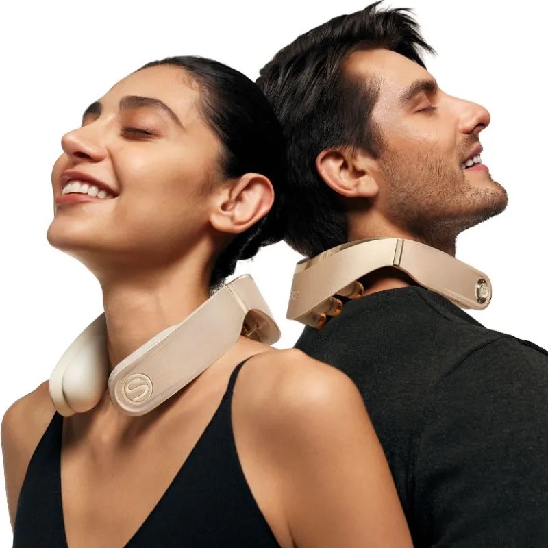Máy massage cổ SKG G7 Pro Fold - Phiên bản Titanium